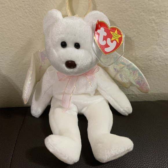 BEANIS BABYS RARE HALO. NEW